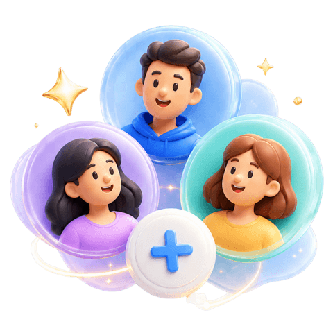 Invite friends step icon