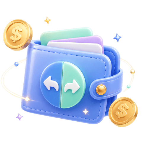 Split costs step icon