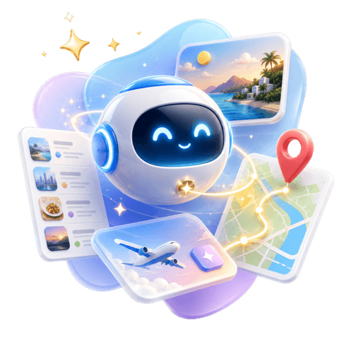 AI trip planner icon