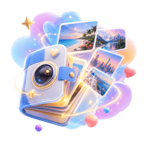 Travel story icon