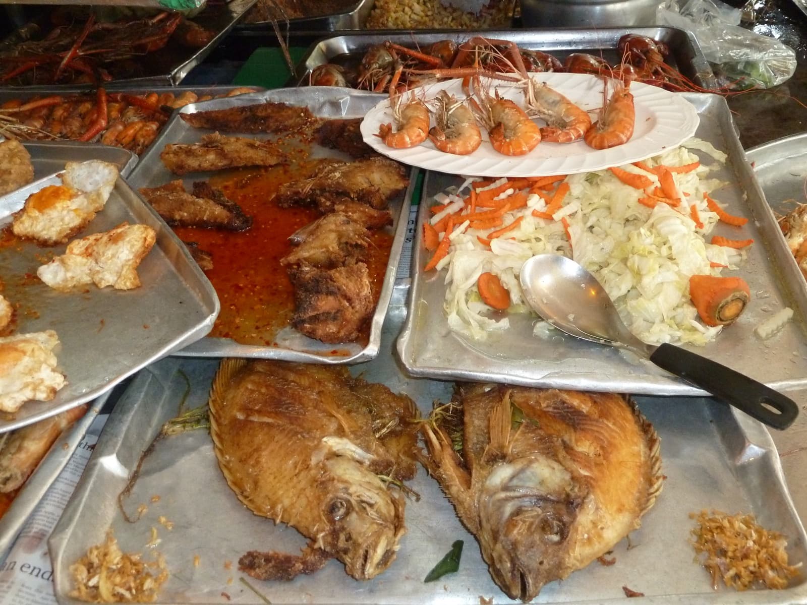Shopping lanes at Chatuchak Weekend Market in Bangkok
