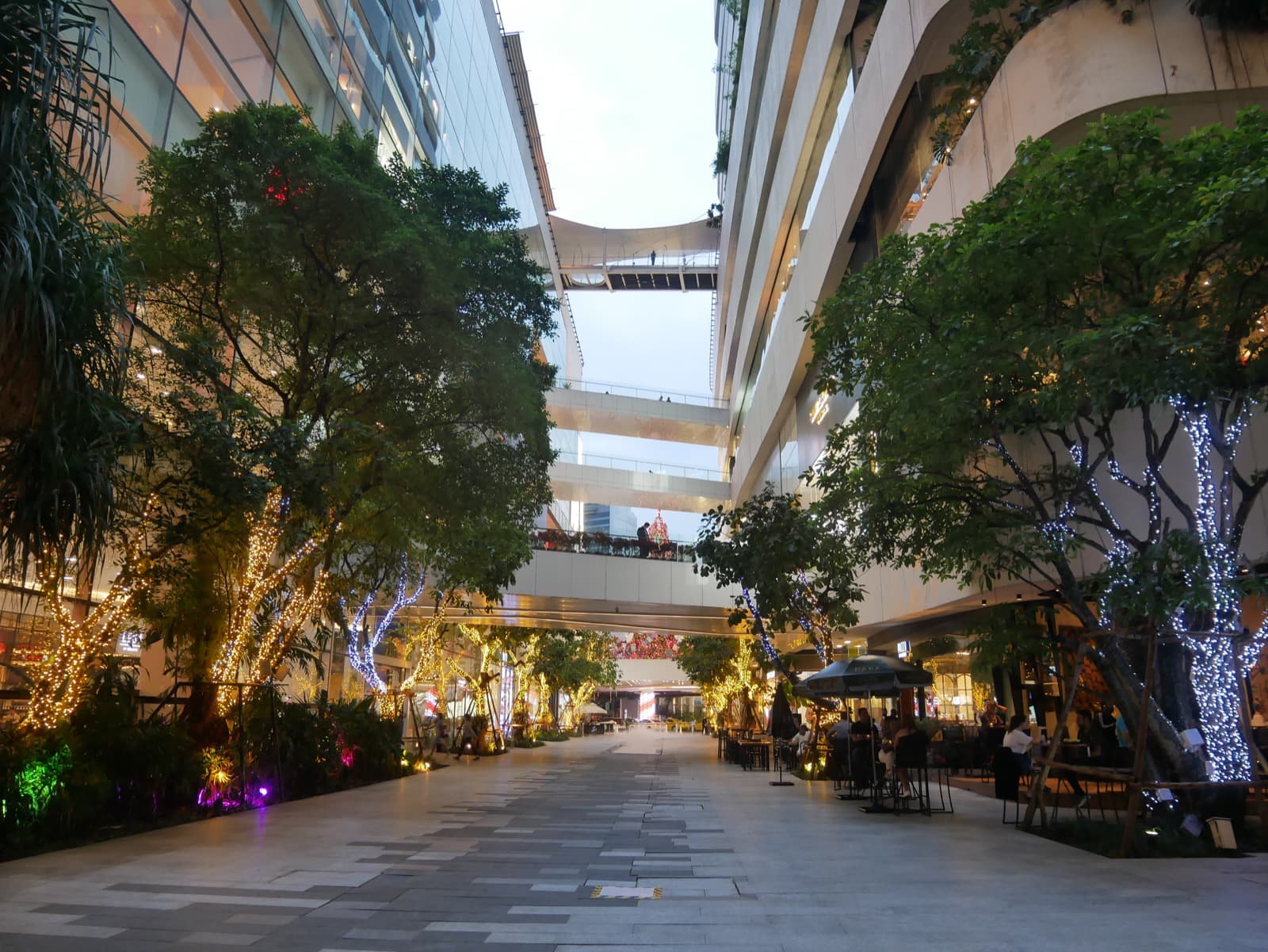 The EmQuartier shopping complex in Bangkok