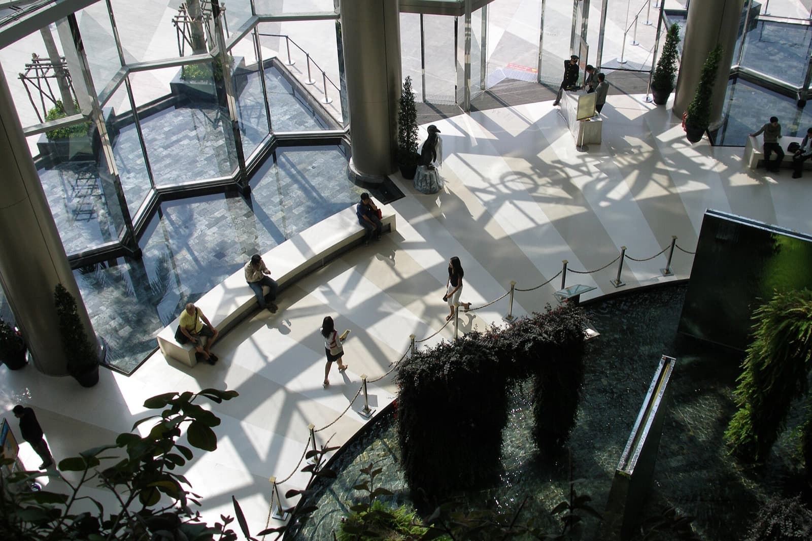 Main hall of Siam Paragon in Bangkok
