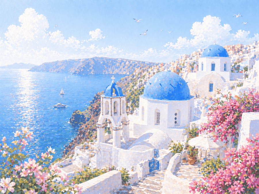 Santorini travel inspiration