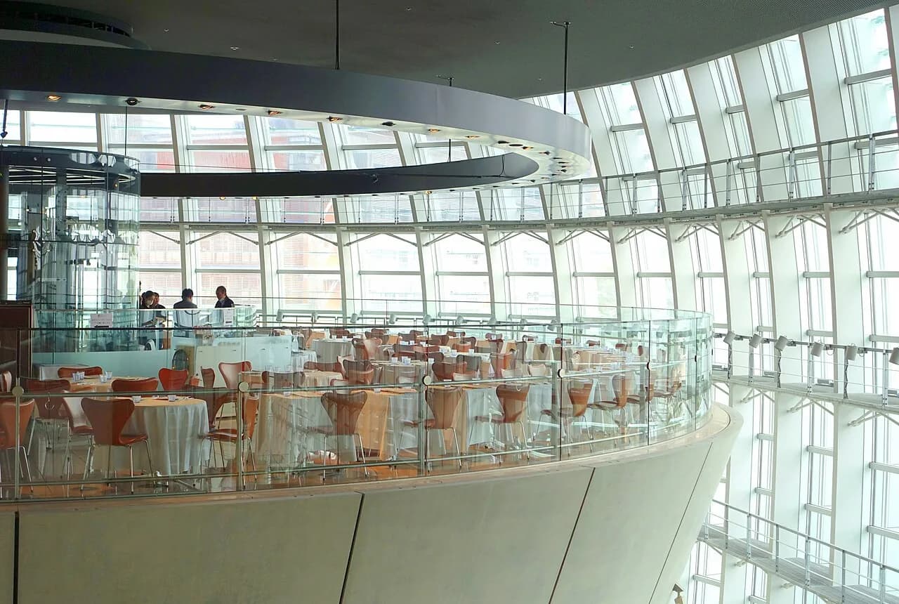 Interior of the National Art Center, Tokyo